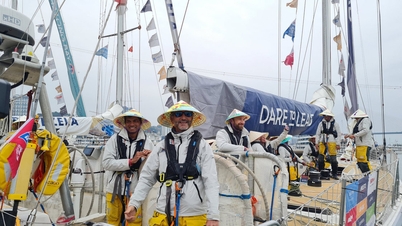 Sôi động Cuộc đua thuyền buồm vòng quanh thế giới Clipper Race tại Hạ Long