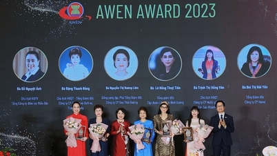 Chủ tịch EVNNPC Đỗ Nguyệt Ánh được vinh danh là Nữ doanh nhân ASEAN tiêu biểu 2023
