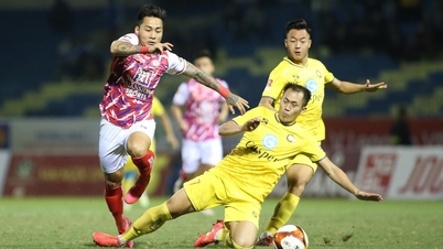 TP HCM ngăn Thanh Hóa lên dẫn đầu V-League