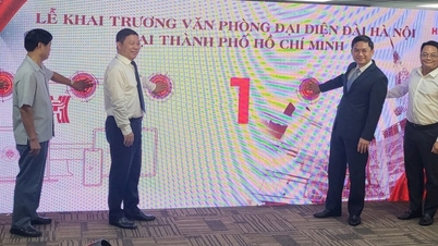 Khai trương Văn phòng đại diện Đài Phát thanh và Truyền hình Hà Nội tại thành phố Hồ Chí Minh