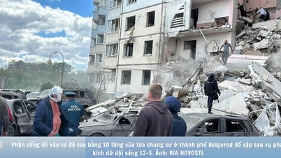 Hình ảnh báo chí 24h: Ukraine pháo kích dữ dội vào thành phố biên giới Nga
