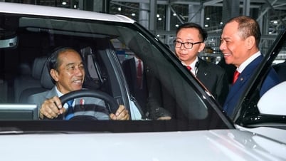 Pham Nhat Vuong 씨, 인도네시아 대통령과 함께 VinFast 공장 방문