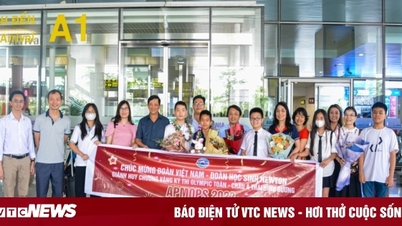 Vietnam won 2 gold medals at the Math Olympiad