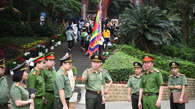 Lập sở chỉ huy dã chiến bảo đảm an toàn Lễ hội Đền Hùng