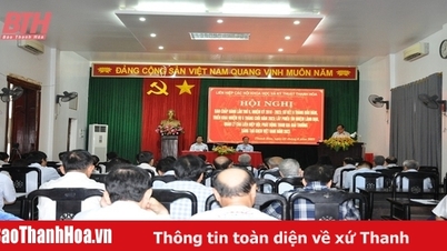 Tiếp tục nâng cao hiệu quả hoạt động của Liên hiệp các Hội Khoa học và Kỹ thuật Thanh Hoá