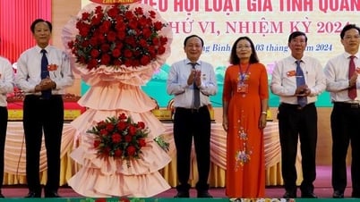 សមាជគណៈប្រតិភូសមាគមមេធាវីខេត្ត Quang Binh អាណត្តិឆ្នាំ ២០២៤