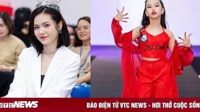 កញ្ញា Luong Ky Duyen គឺជាចៅក្រមនៃ Supermodel Kids 2024
