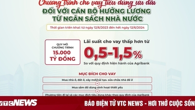 Agribank cho vay tiêu dùng ưu đãi đối với khách hàng hưởng lương từ ngân sách