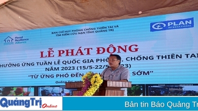 Phát động hưởng ứng Tuần lễ Quốc gia phòng, chống thiên tai năm 2023