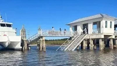Sập cầu cảng tại Mỹ, 7 người thiệt mạng
