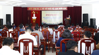 Tập huấn bồi dưỡng quản lý nhà nước về tài nguyên và môi trường