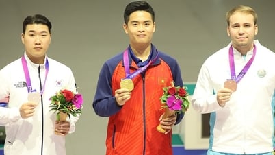Bắn súng giành HC vàng đầu tiên cho Việt Nam tại Asiad 19