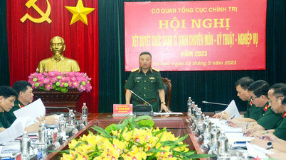 Xét duyệt chức danh sĩ quan chuyên môn - kỹ thuật
