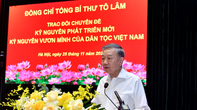 [Photo] General Secretary To Lam discusses the new era of development, the era of national growth