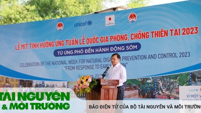 Mít tinh hưởng ứng Tuần lễ Quốc gia Phòng, chống thiên tai năm 2023