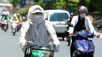Vào đợt nắng nóng hầm hập