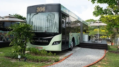 Khách sạn cao cấp cải tạo từ xe buýt cũ