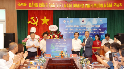 Technology transfer and medical equipment donation to Van Giang District Medical Center