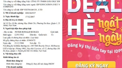 Hé lộ “ông chủ” đứng sau Công ty TNHH Giáo dục IDP