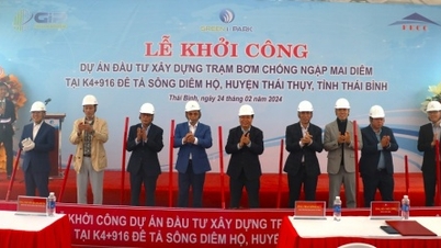 Green i - Park đầu tư xây dựng trạm bơm chống ngập Mai Diêm, Thái Thụy