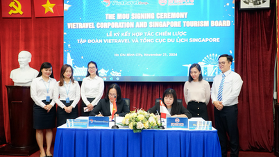 Tập đoàn Vietravel tiếp tục ký kết hợp tác chiến lược với Tổng cục Du lịch Singapore năm 2025
