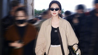 Shin Min Ah trägt Herbsthosen wie Duong Mich und hat keine Angst, ihre Figur zu verlieren