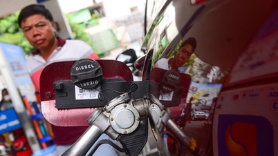 តម្លៃ​សាំង RON 95 ចុះ​មក​នៅ​ត្រឹម ២០.៥០៣​ដុង​ក្នុង​មួយ​លីត្រ ប្រេង​ឡើង​ថ្លៃ