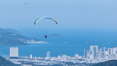 Bay dù lượn ngắm phố biển Nha Trang từ trên cao