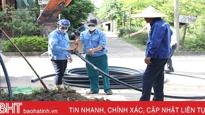 ប្រហែល 16.6% នៃអ្នករស់នៅទីក្រុង Ha Tinh មិនមានទឹកស្អាតប្រើប្រាស់ទេ។