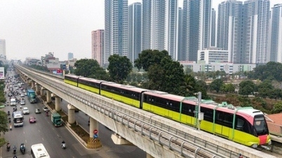 Cuối tháng 4, hoàn thành chạy thử đoạn trên cao tuyến đường sắt đô thị Nhổn