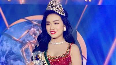 Vũ Thị Hoa đăng quang Mrs Earth International 2024