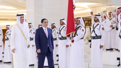 Qatar tổ chức trọng thể lễ đón chính thức Thủ tướng Phạm Minh Chính