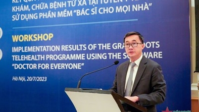 Phần mềm “Bác sĩ cho mọi nhà” đã triển khai tại 1.403 cơ sở y tế