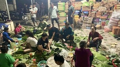 ชาวนาหนองกองทำบั๋นจุง 1,000 ชิ้น ส่งช่วยผู้ประสบภัยน้ำท่วมภาคเหนือ