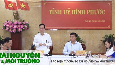 Chủ tịch nước Võ Văn Thưởng làm việc với Tỉnh ủy Bình Phước