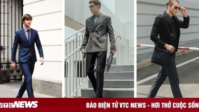 Công thức phối đồ với giày tây nam cực chuẩn