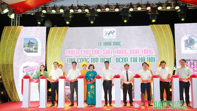 Hà Nội: Nhiều trải nghiệm hấp dẫn tại Phiên chợ đặc sản, hàng quà tặng, thủ công mỹ nghệ, OCOP