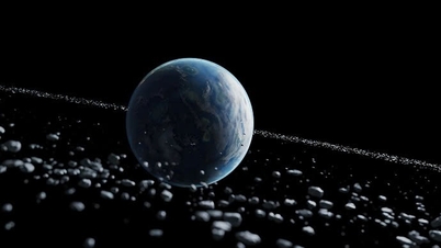 Earth may have had rings