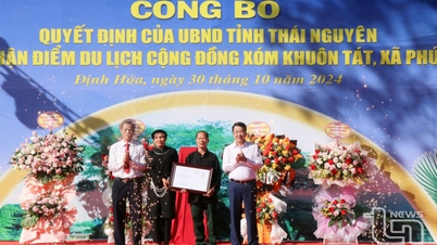 ផ្សព្វផ្សាយតំបន់ទេសចរណ៍សហគមន៍ភូមិឃួនតាត ស្រុក Dinh Hoa ខេត្ត Thai Nguyen