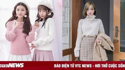 3 cách mix áo len và chân váy ngắn để nàng vừa thanh lịch vừa ấm áp
