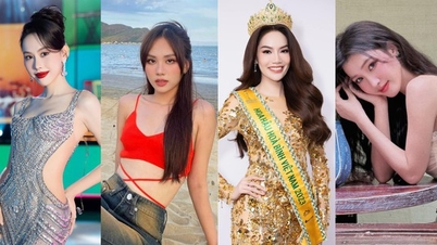 Nhan sắc xinh đẹp đầy mê hoặc của 4 Hoa hậu, Á hậu đi thi quốc tế cuối năm 2023