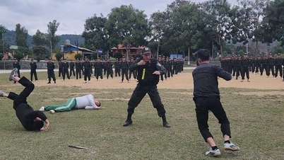 Màn biểu diễn võ thuật của những &amp;amp;apos;quả đấm thép&amp;amp;apos; ở vùng Tây Bắc