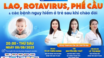 Bảo vệ sức khỏe trẻ em bằng cách tiêm vắc xin đầu đời
