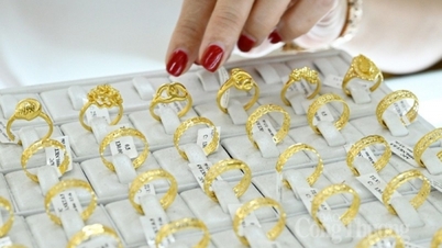Gold rings increased slightly by 100,000 VND per tael