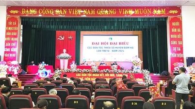 ខេត្ត Quang Ninh៖ គណៈប្រតិភូឆ្នើមចំនួន ១៥០ នាក់ចូលរួមមហាសន្និបាតជនជាតិភាគតិចលើកទី ៤ នៅស្រុក Dam Ha ឆ្នាំ ២០២៤