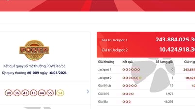 Lại tìm ra vé số trúng độc đắc Vietlott hơn 10,4 tỷ đồng