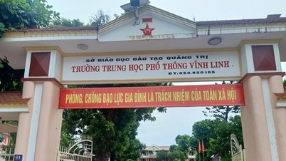 Một số địa phương ở Quảng Trị cho học sinh nghỉ học