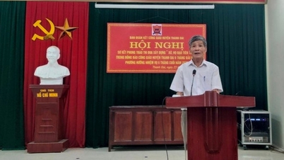 Thanh Oai: Đồng bào Công giáo tích cực tham gia phong trào tại địa phương