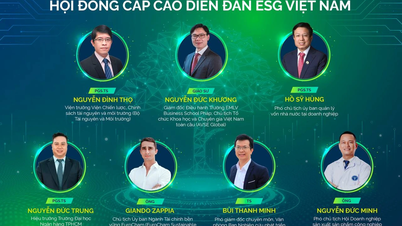 Hội đồng cấp cao Diễn đàn ESG Việt Nam: Hé lộ những thành viên đầu tiên