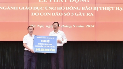 វិស័យ​អប់រំ​បើក​យុទ្ធនាការ​ជួយ​ប្រជាពលរដ្ឋ​រងគ្រោះ​ដោយ​ព្យុះ​លេខ​៣